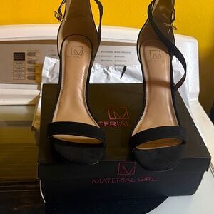 Material Girl Elegant Black Heels